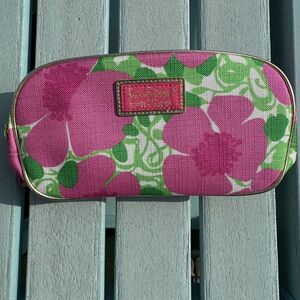 Lilly Pulitzer For Estee Lauder makeup case 9 in long 5 in tall NWOT Floral